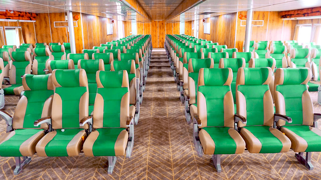 Sơ đồ vị trí ghế ngồi tàu cao tốc Mai Linh Express